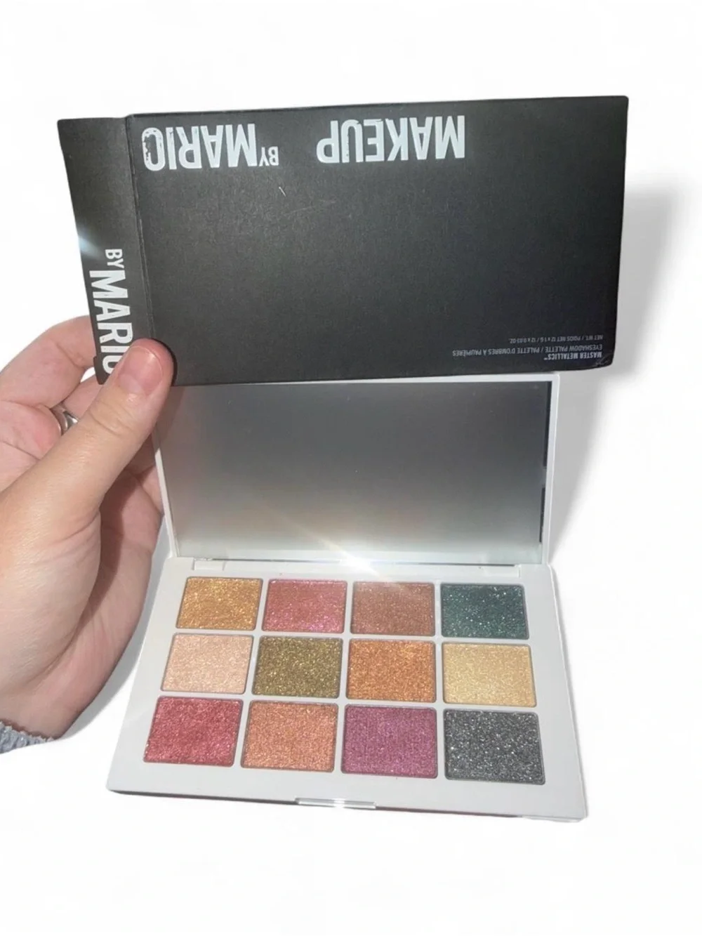 Makeup By Mario - Shimmery 12-Color Glitter Eyeshadow Palette